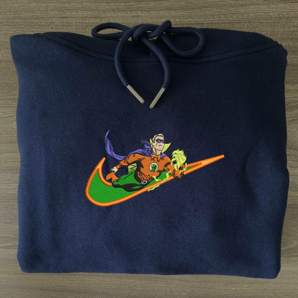 Golden Guardian Embroidered Hoodie 16 Golden Guardian Embroidered Hoodie Navy (3)