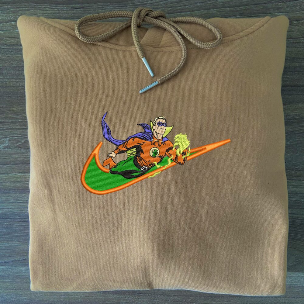 Golden Guardian Embroidered Hoodie 19 Golden Guardian Embroidered Hoodie Sand (3)