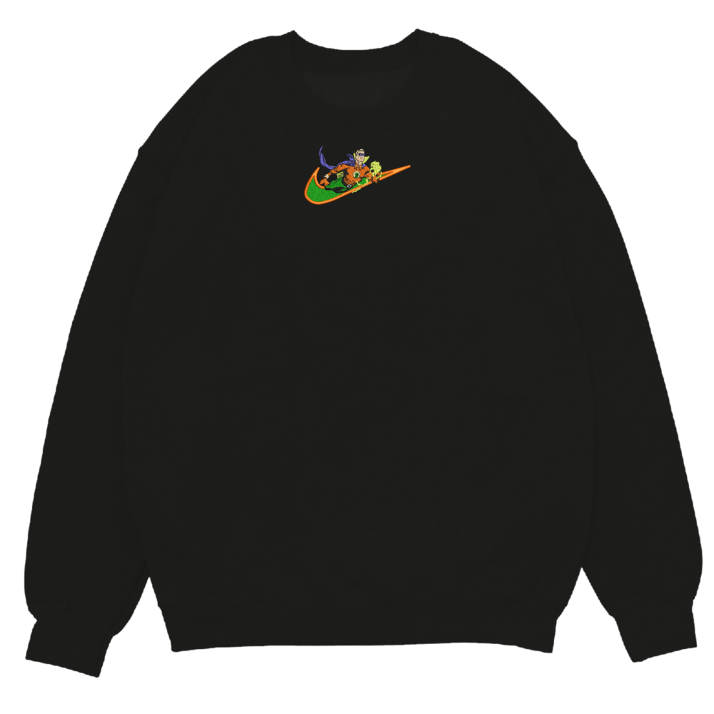 Golden Guardian Embroidered Sweatshirt Black