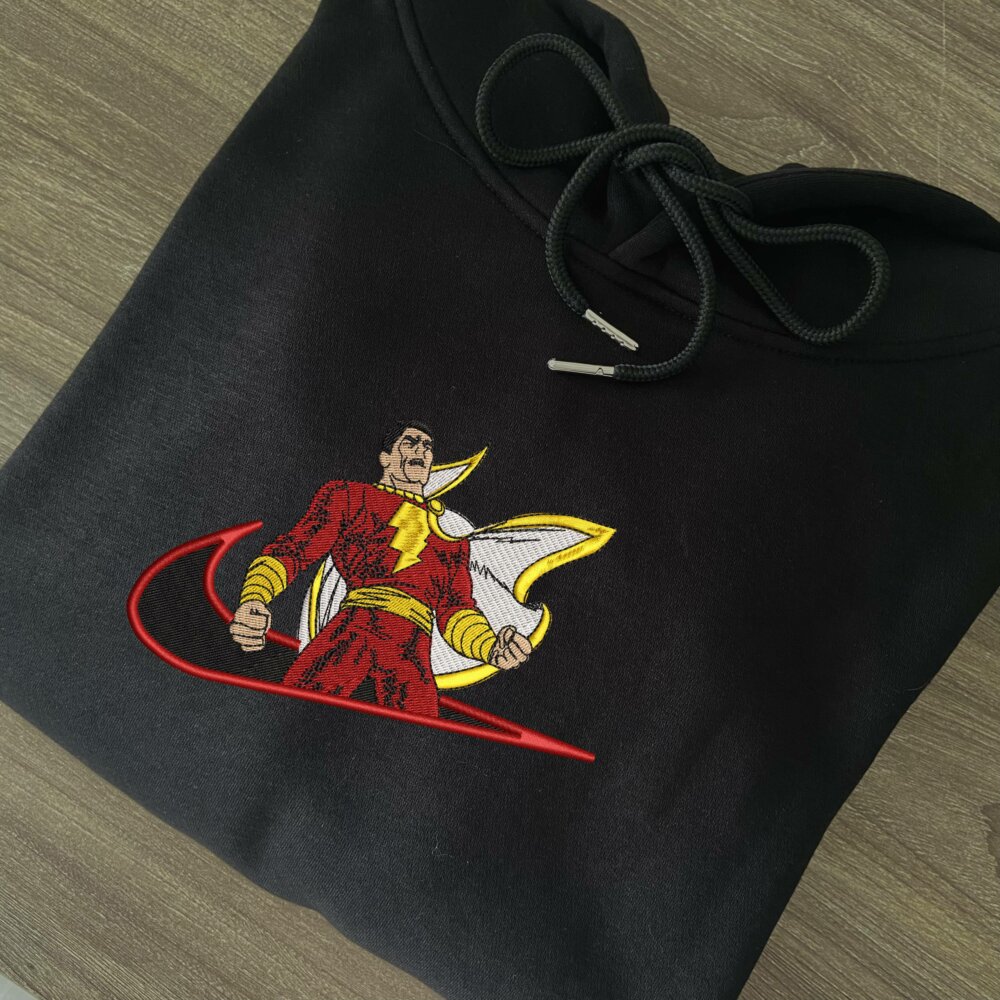 Lightning Champion Embroidered Black (2)