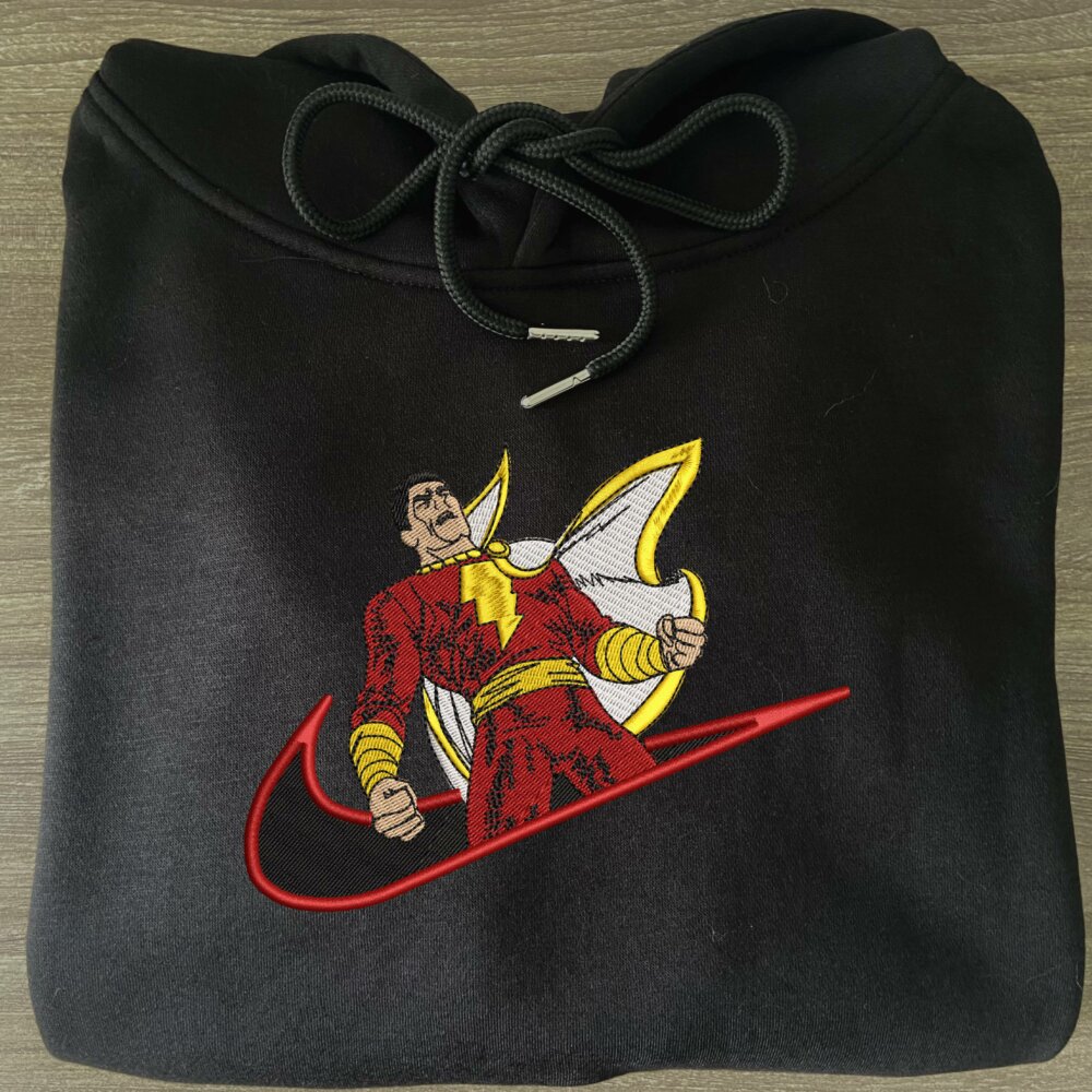 Lightning Champion Embroidered Black (3)