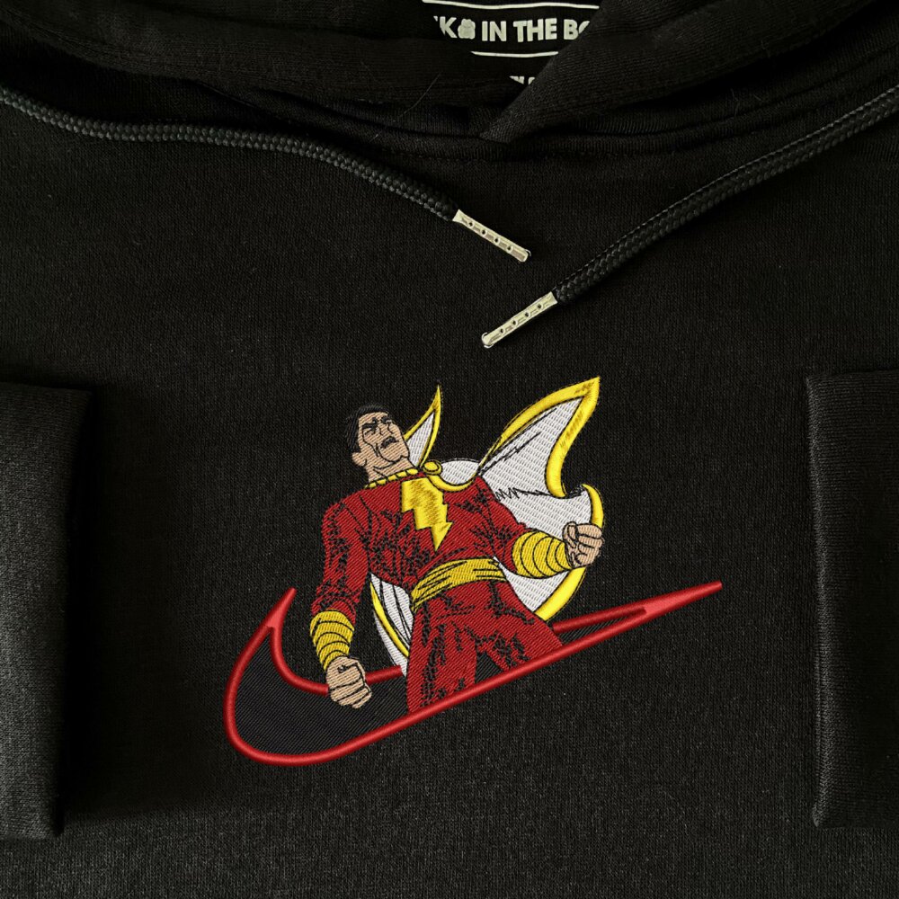 Lightning Champion Embroidered Black (4)