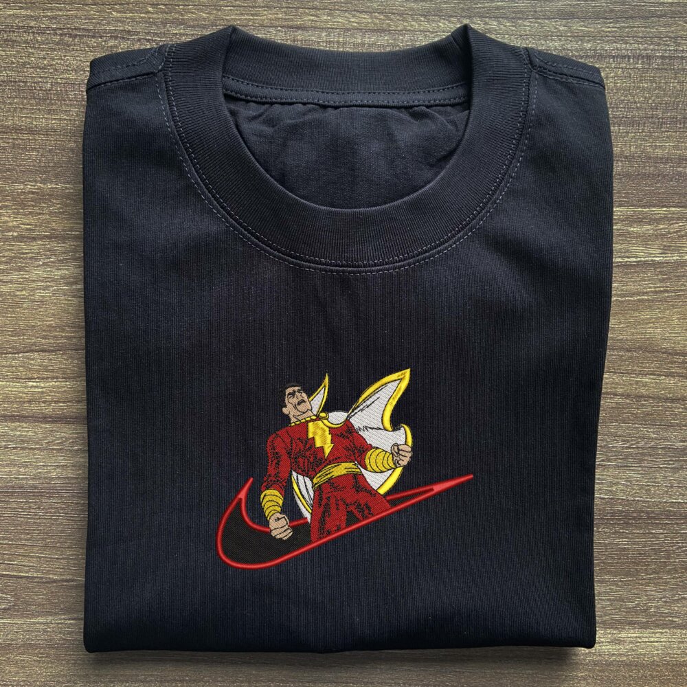 Lightning Champion Embroidered T shirt (2)