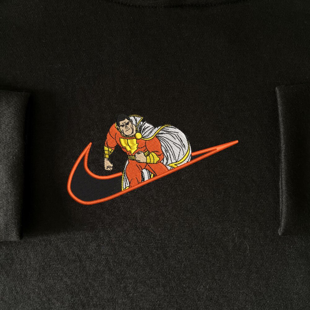 Magic Champion Embroidered Hoodie Black (1)