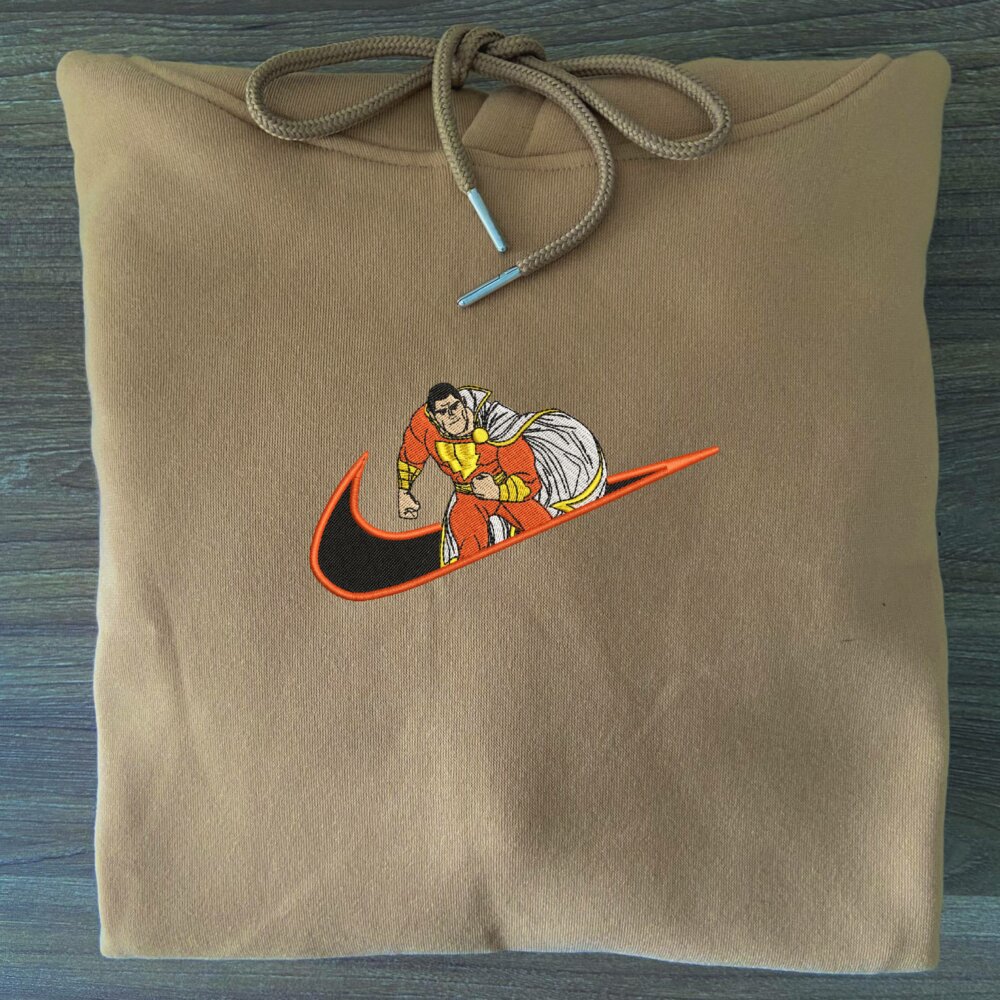 Magic Champion Embroidered Hoodie Sand (3)