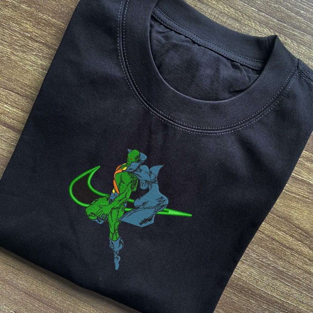 Martian Manhunter Embroidered T-shirt 5 Martian Manhunter Embroidered T shirt (1)