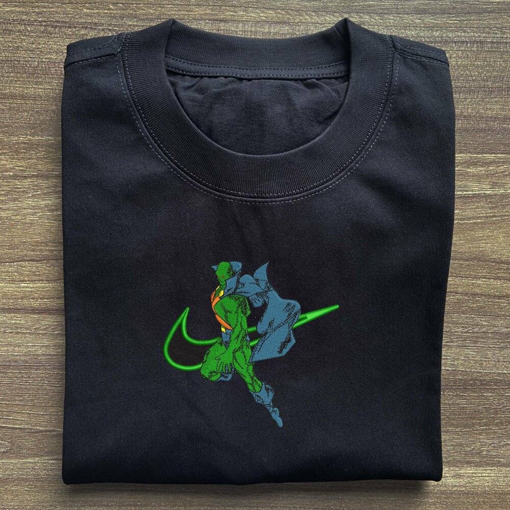 Martian Manhunter Embroidered T shirt (2)