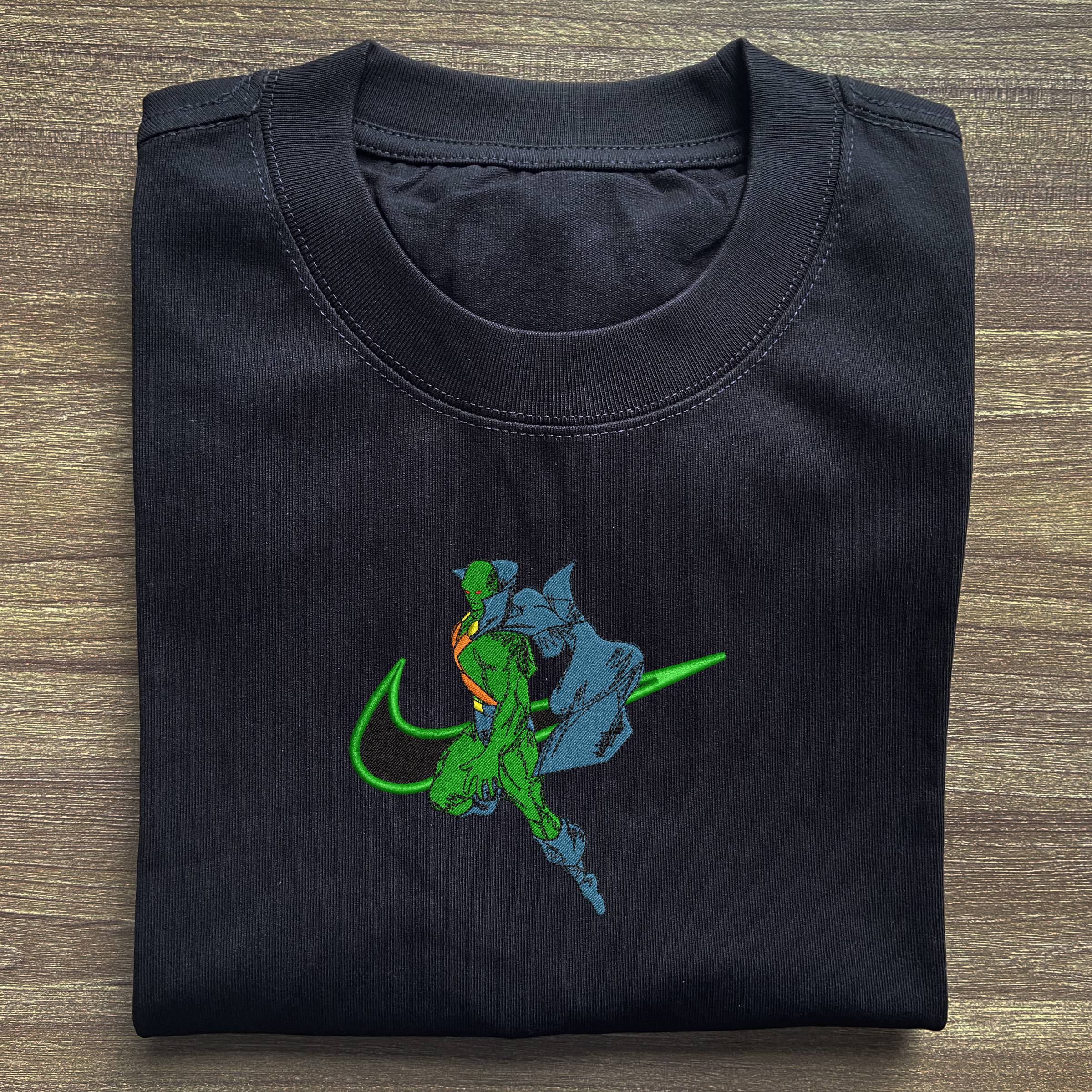 Martian Manhunter Embroidered T-shirt 1 Martian Manhunter Embroidered T shirt (2)