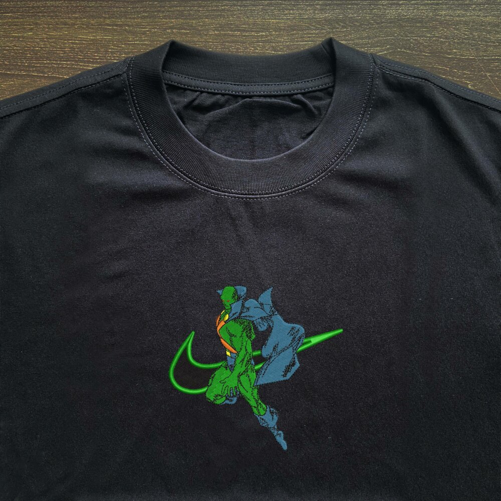 Martian Manhunter Embroidered T shirt (3)