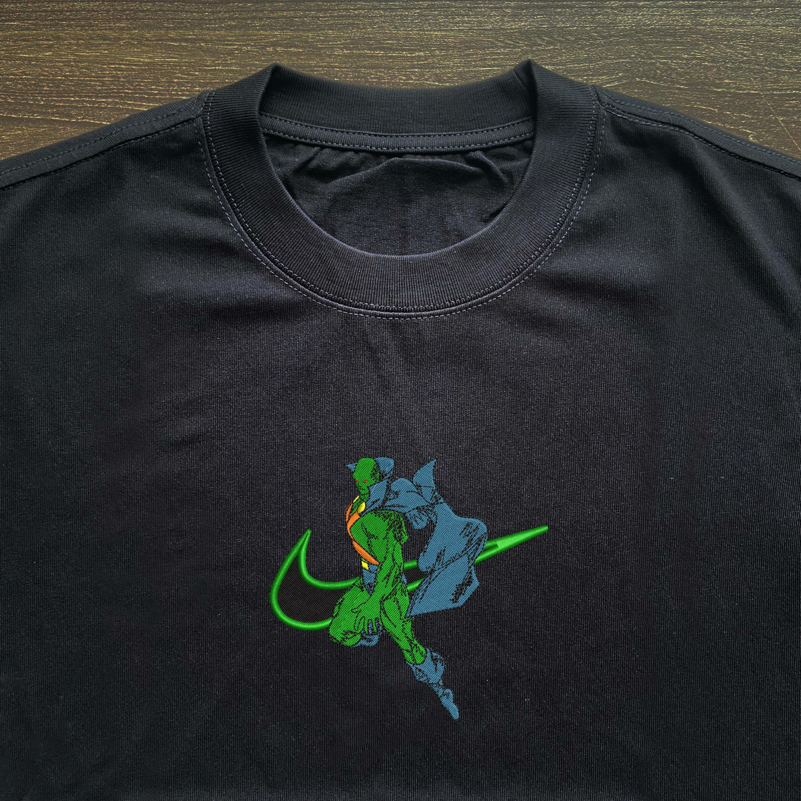 Martian Manhunter Embroidered T-shirt 2 Martian Manhunter Embroidered T shirt (3)