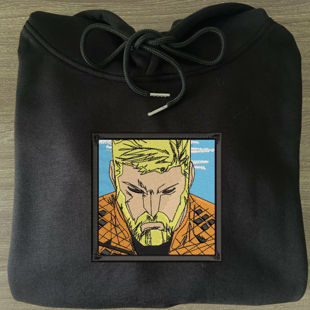 Ocean Defender Embroidered Hoodie 12 Ocean Defender Embroidered Black (3)