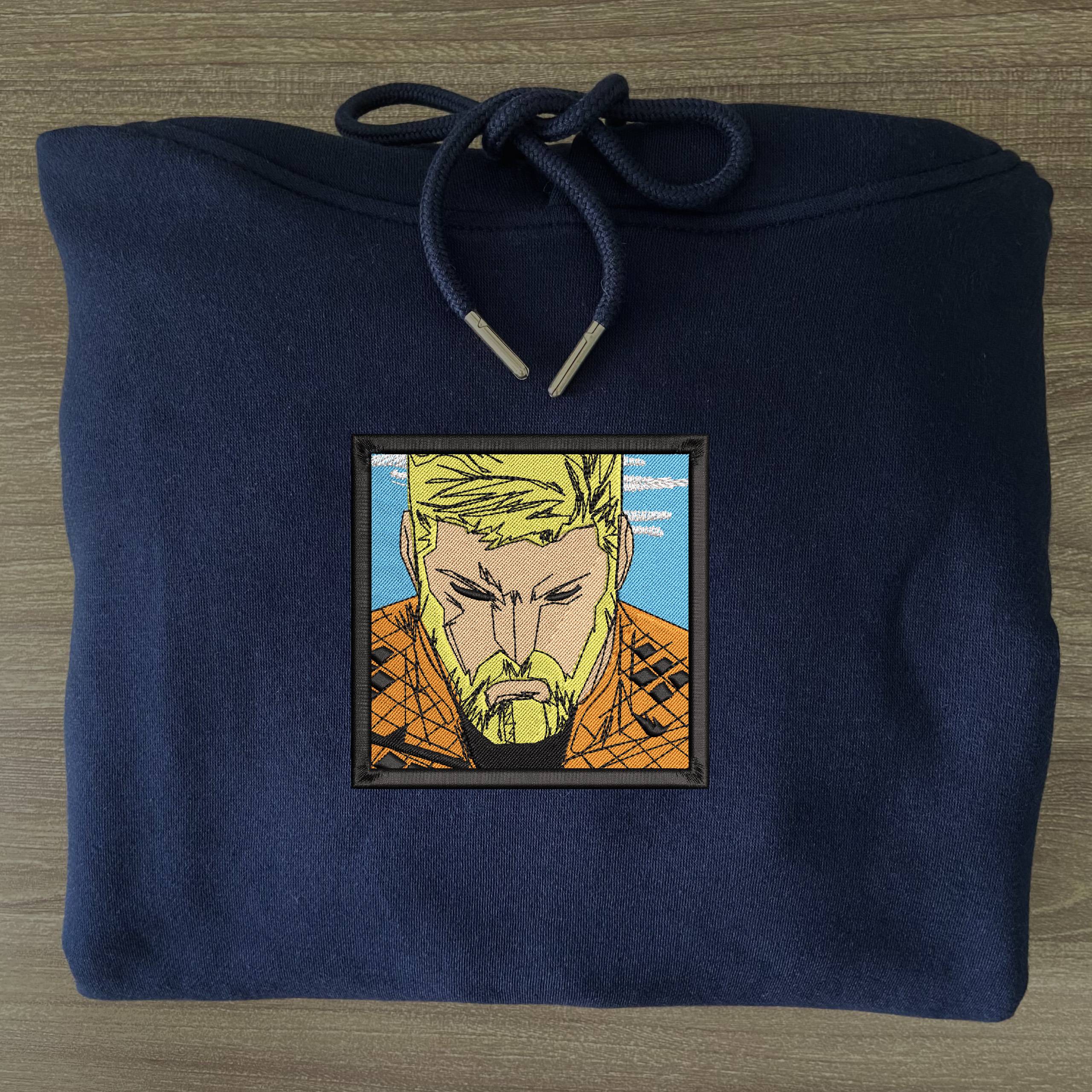 Ocean Defender Embroidered Hoodie 7 Ocean Defender Embroidered Navy (3)