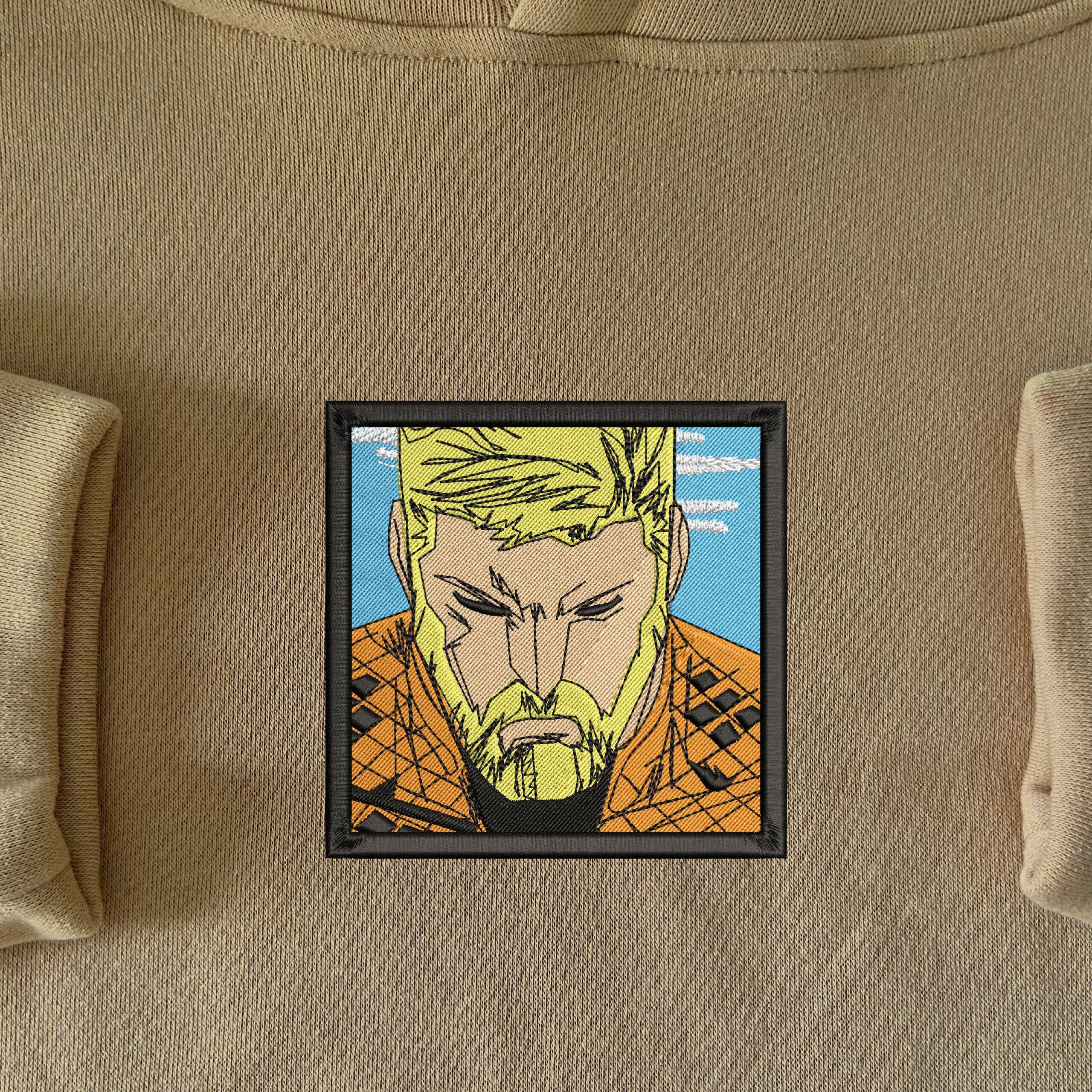 Ocean Defender Embroidered Hoodie 8 Ocean Defender Embroidered Sand (1)