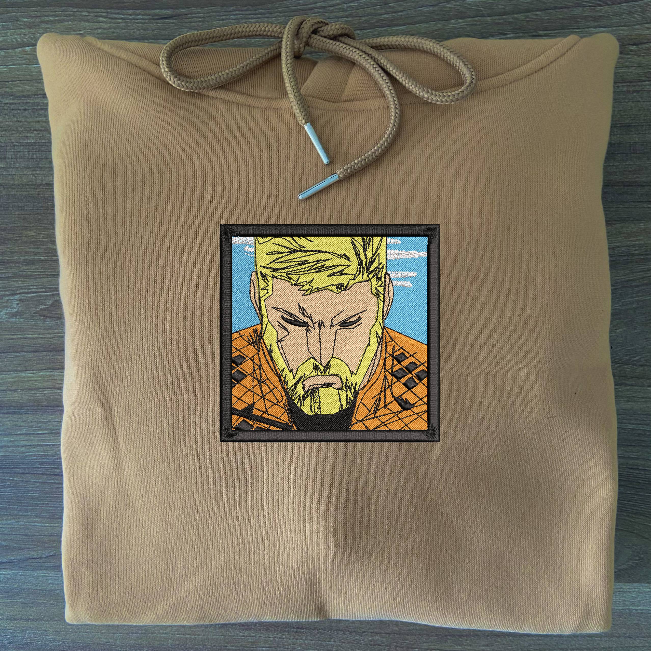 Ocean Defender Embroidered Hoodie 9 Ocean Defender Embroidered Sand (3)