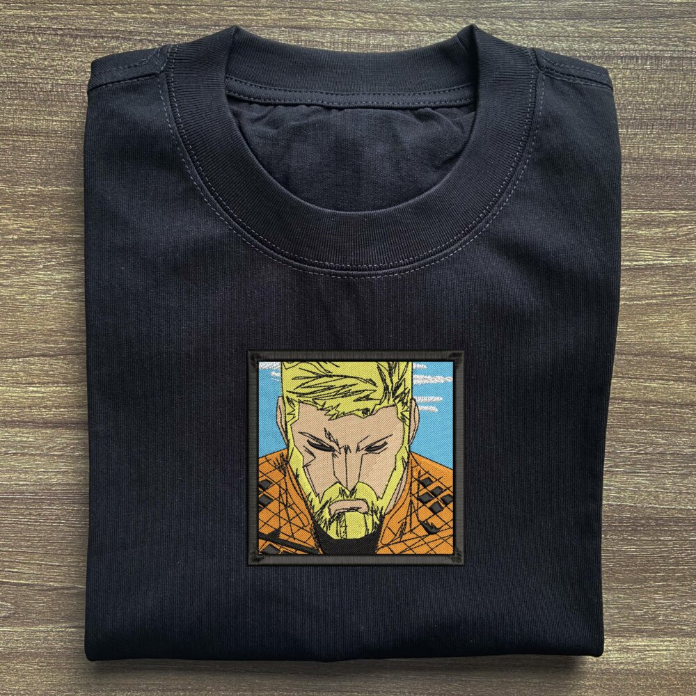 Ocean Defender Embroidered T shirt (1)