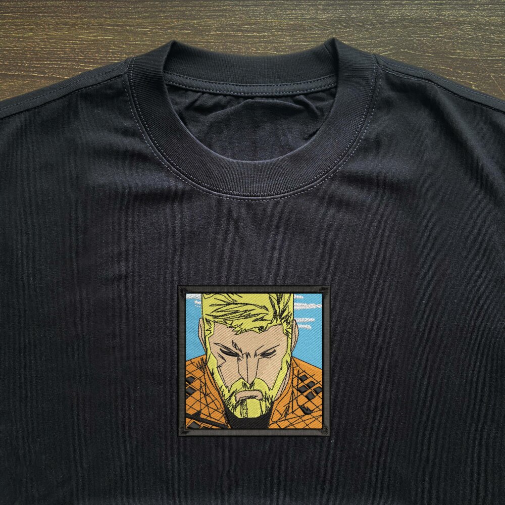 Ocean Defender Embroidered T shirt (2)