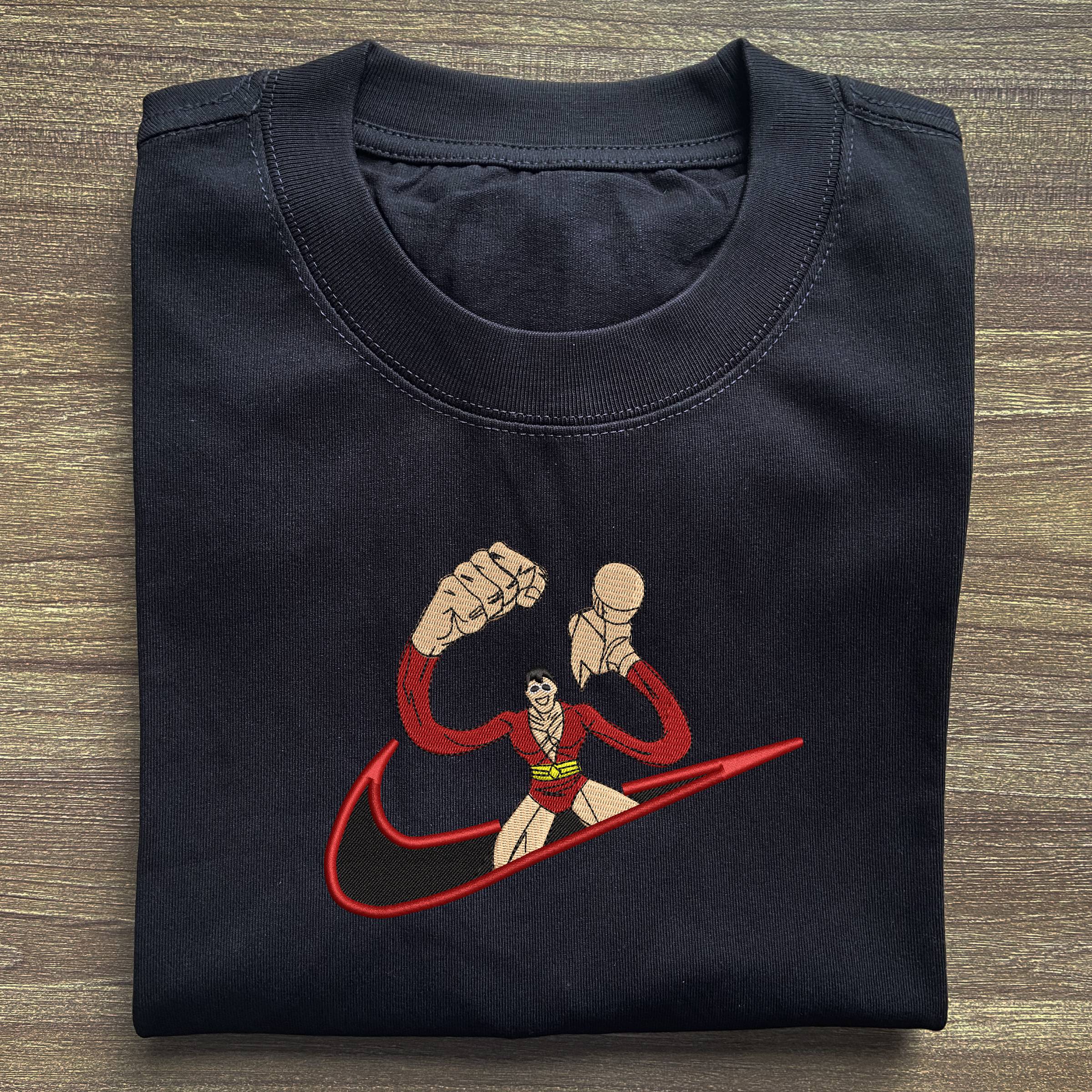 Plastic Man Embroidered T-shirt 1 Plastic Man Embroidered T shirt (2)