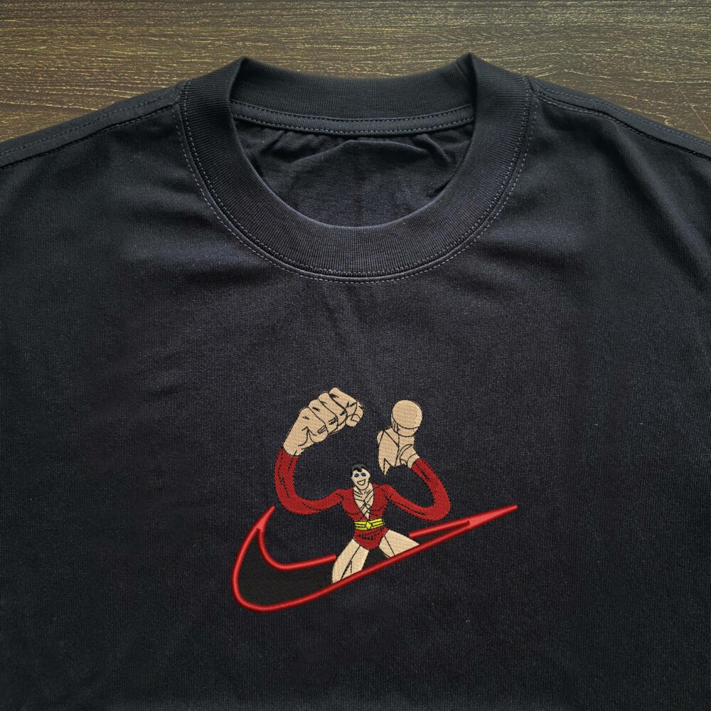 Plastic Man Embroidered T shirt (3)