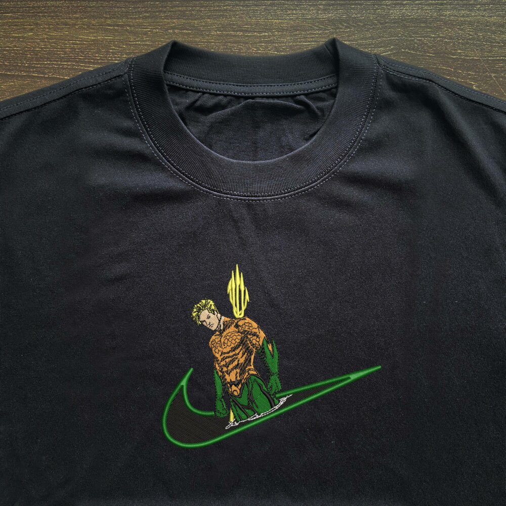 Sea King Embroidered T shirt (3)