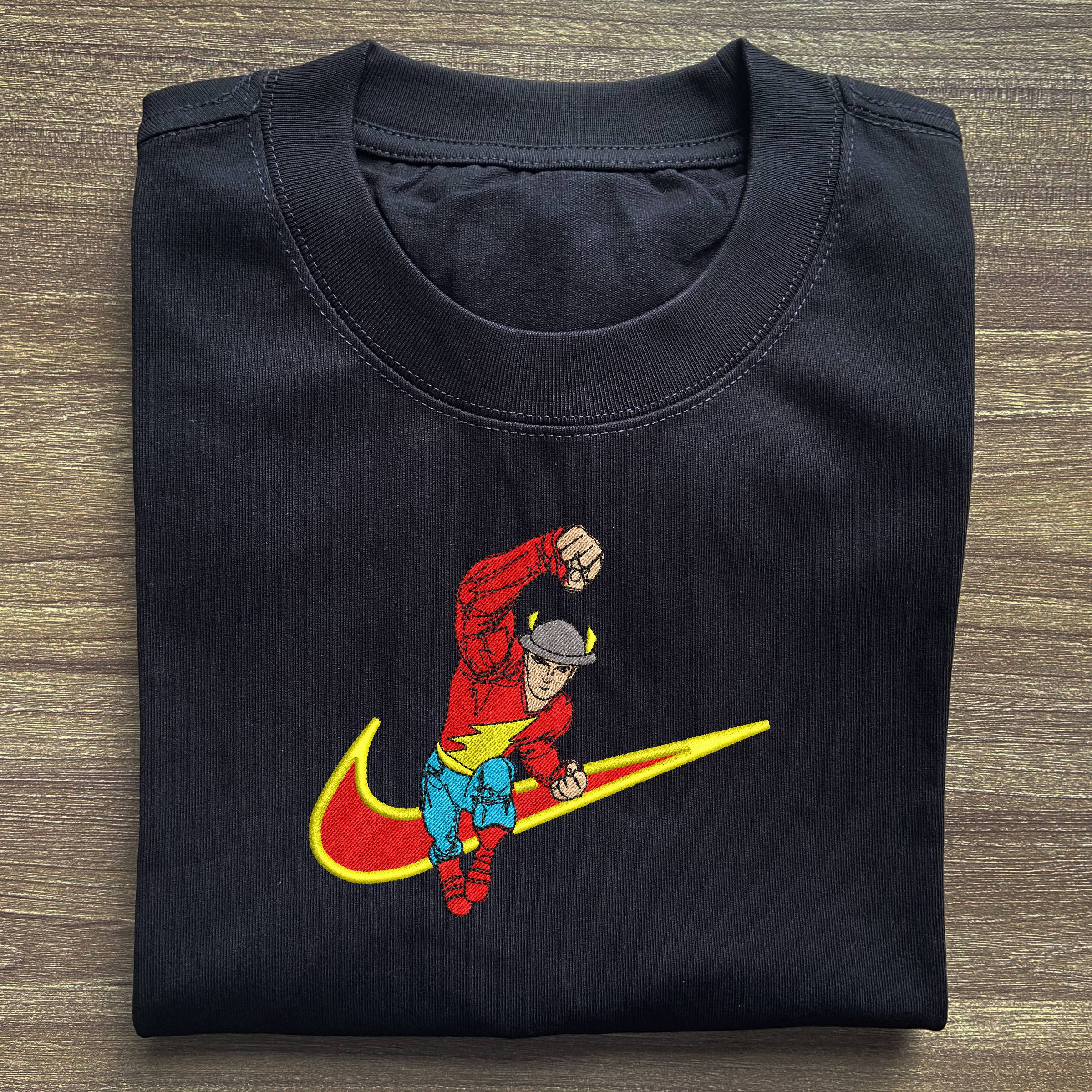 Speed Pioneer Embroidered T-shirt 1 Speed Pioneer Embroidered T shirt (2)