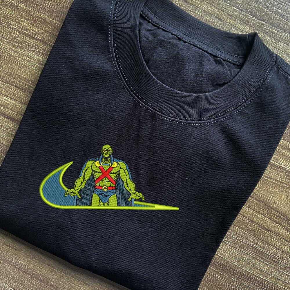 Telepathic Guardian Embroidered T shirt (1)