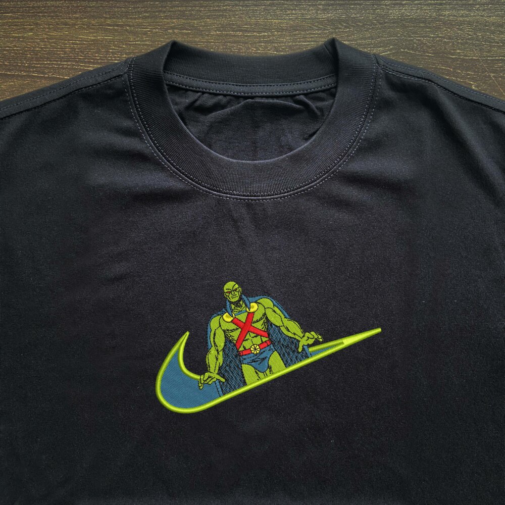 Telepathic Guardian Embroidered T shirt (3)