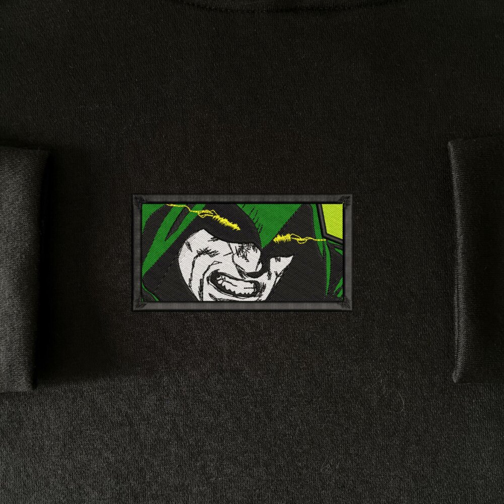 The Spectre Art Embroidered Hoodie Black (1)