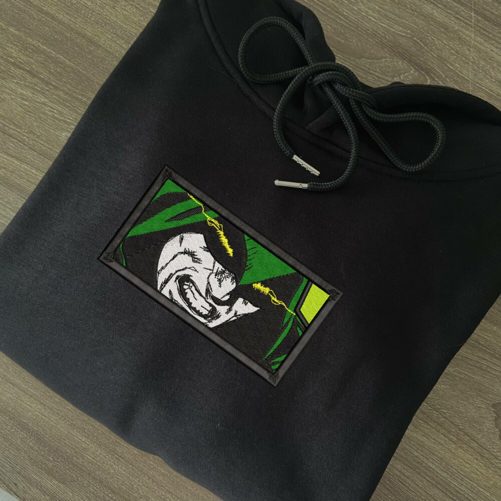 The Spectre Art Embroidered Hoodie Black (2)