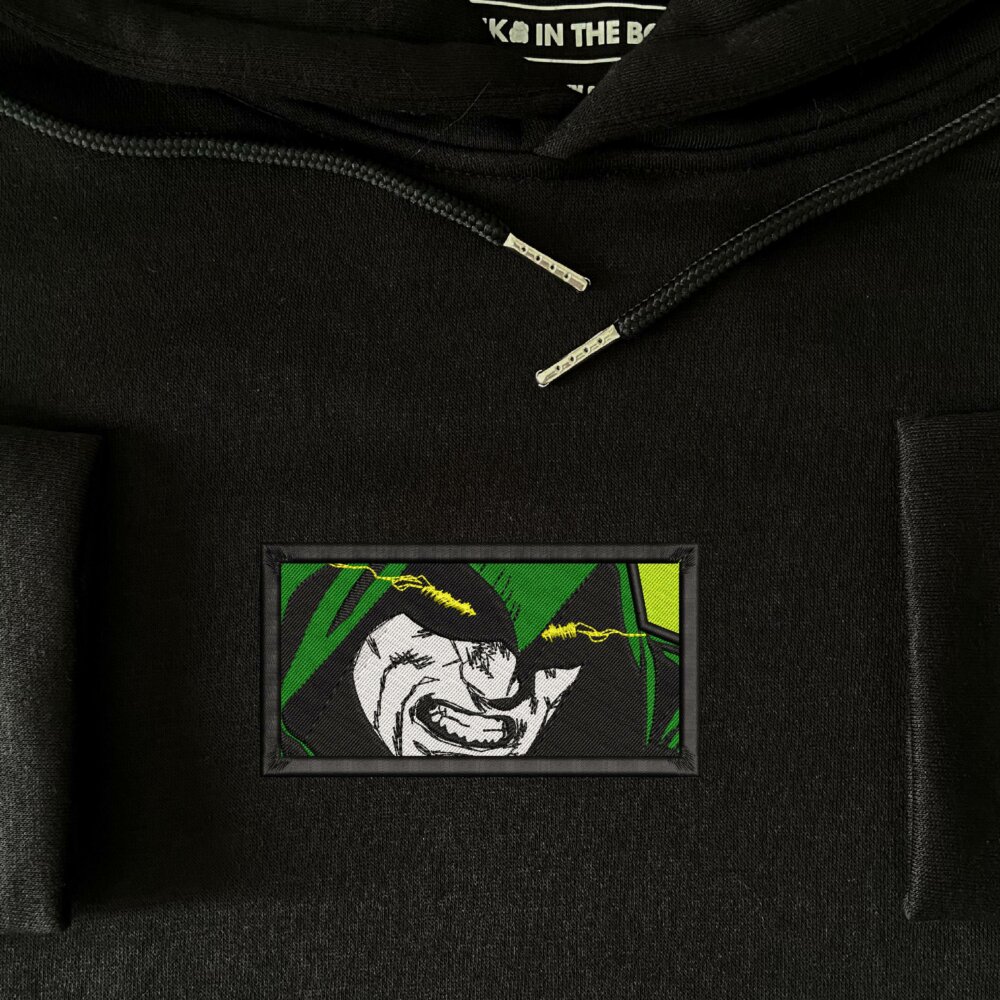 The Spectre Art Embroidered Hoodie Black (4)