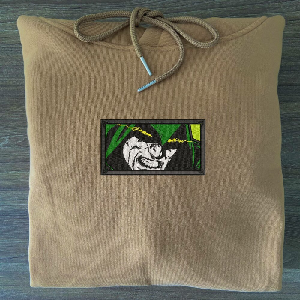 The Spectre Art Embroidered Hoodie Sand (3)