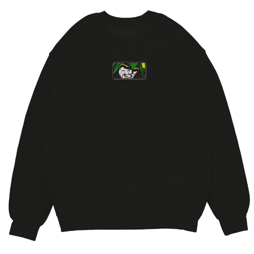 The Spectre Art Embroidered Sweatshirt Black