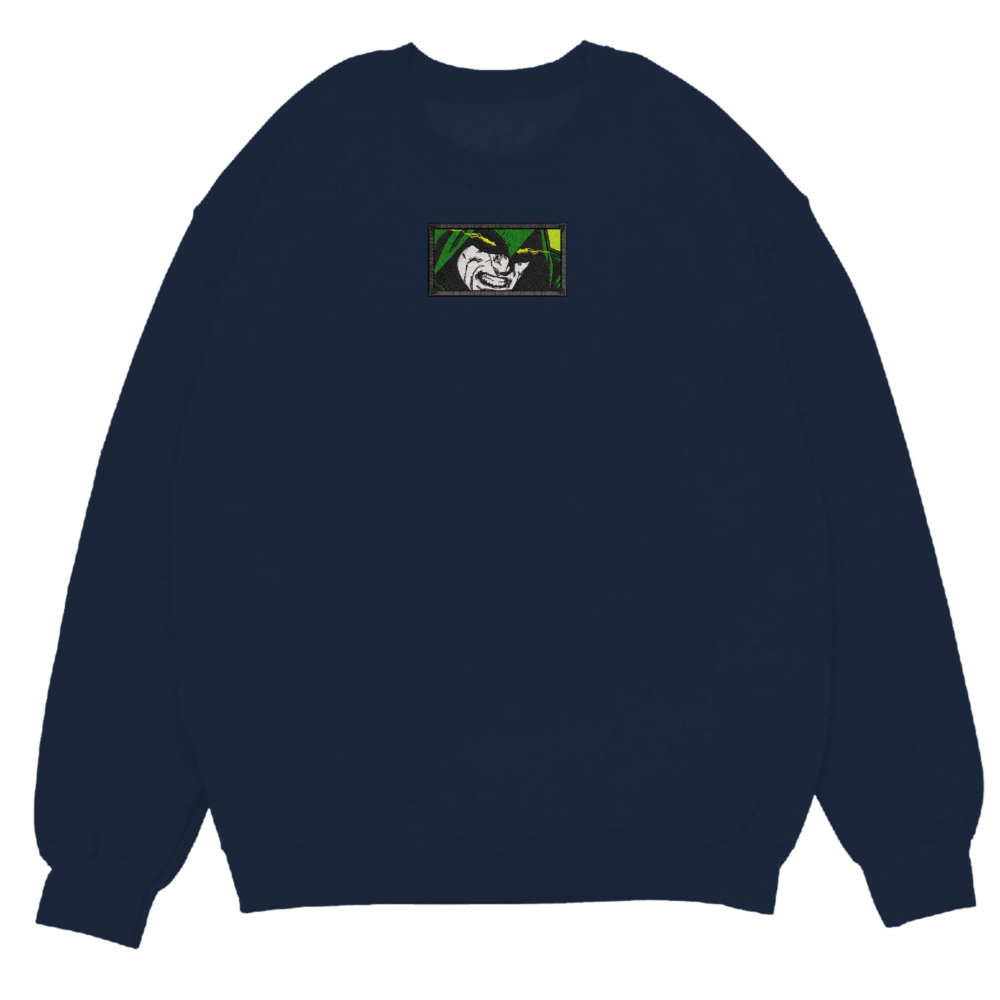 The Spectre Art Embroidered Sweatshirt Navy