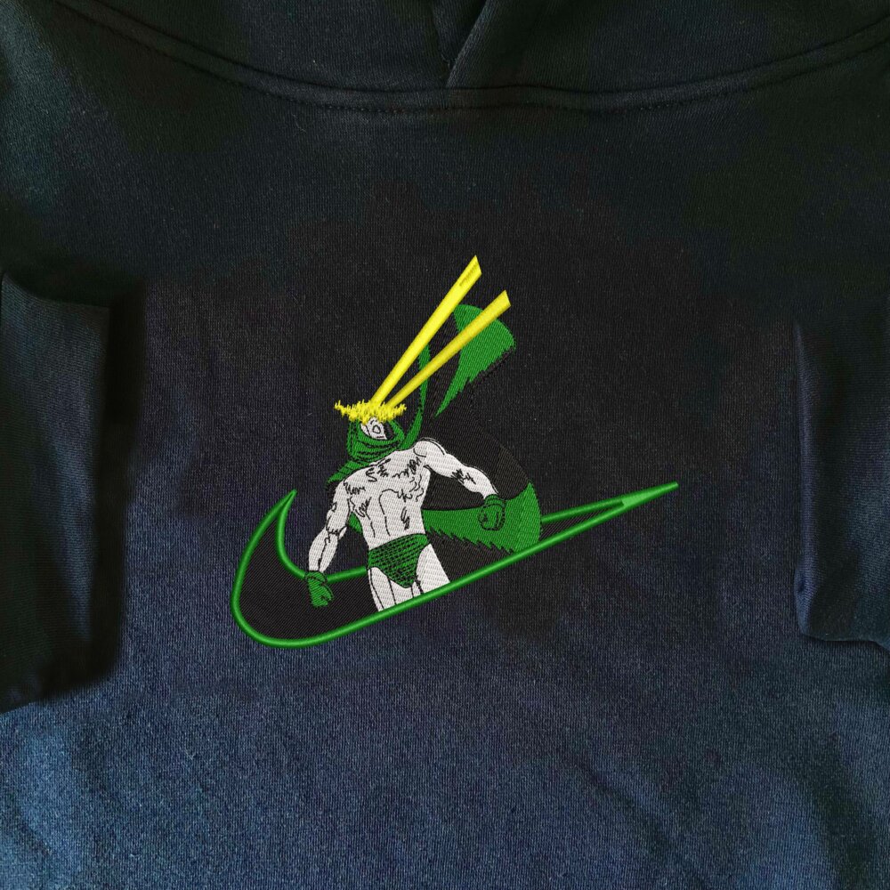 The Spectre Embroidered Hoodie 14 The Spectre Embroidered Hoodie Navy (1)