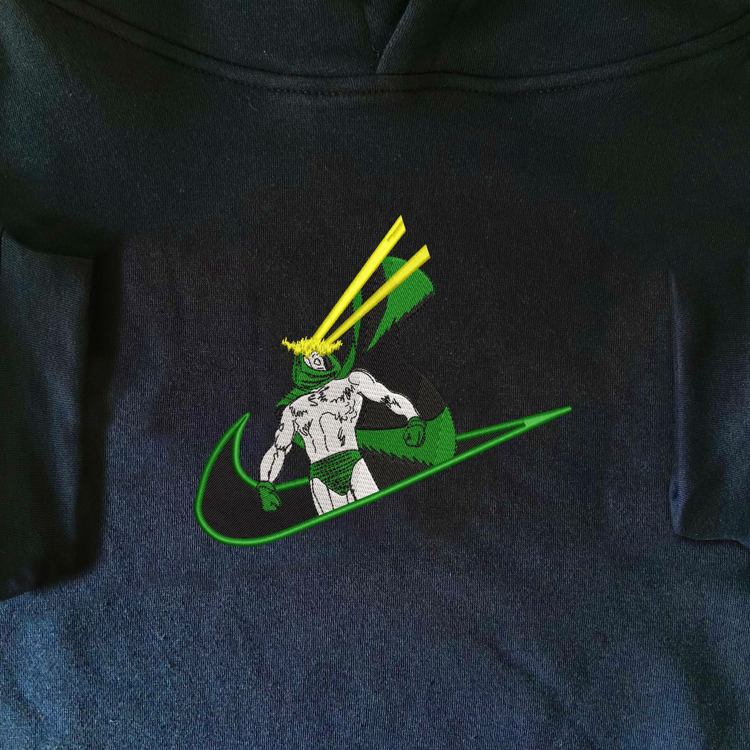 The Spectre Embroidered Hoodie 5 The Spectre Embroidered Hoodie Navy (1)