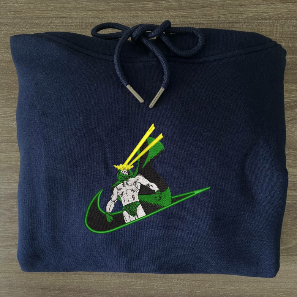 The Spectre Embroidered Hoodie 16 The Spectre Embroidered Hoodie Navy (3)