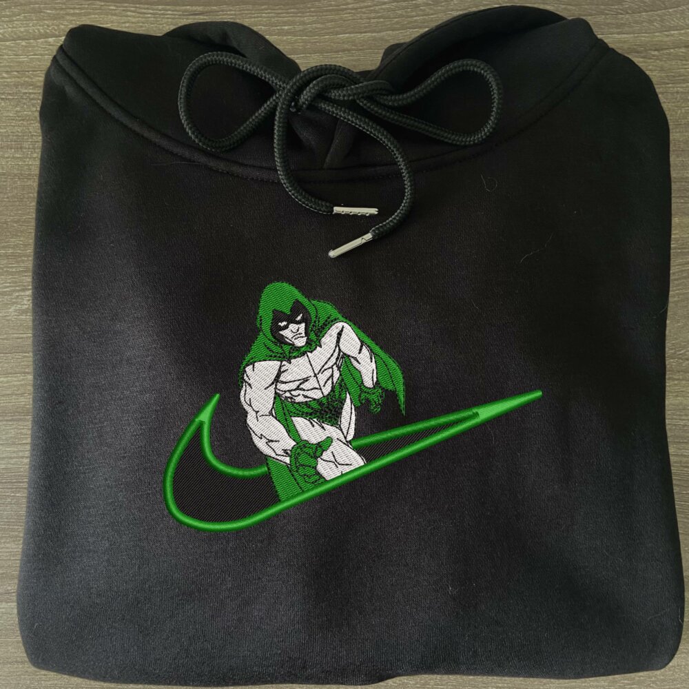 Vengeful Spirit Embroidered Hoodie Black (3)