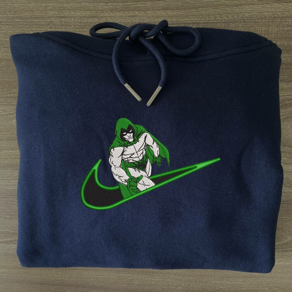 Vengeful Spirit Embroidered Hoodie Navy (3)