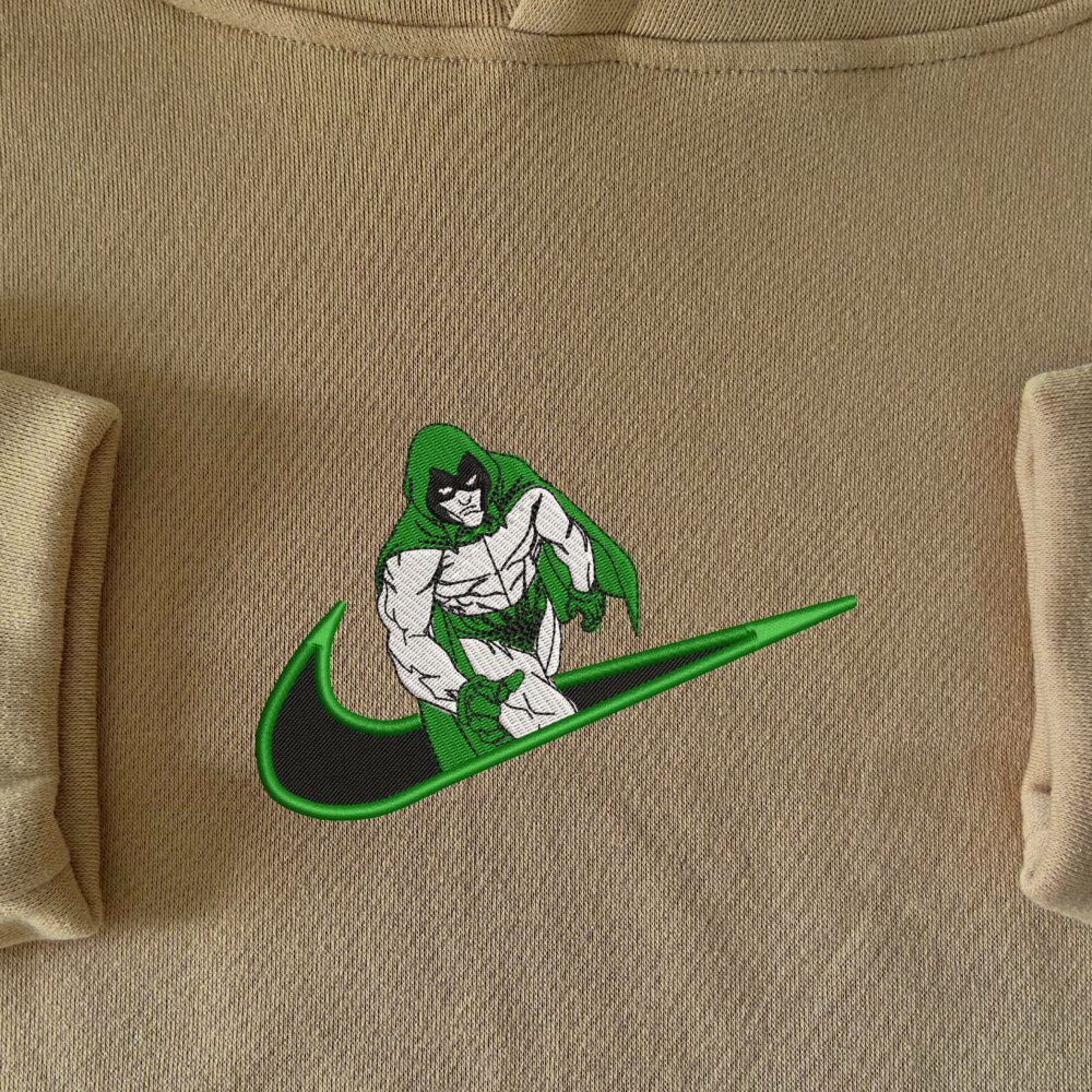 Vengeful Spirit Embroidered Hoodie Sand (1)