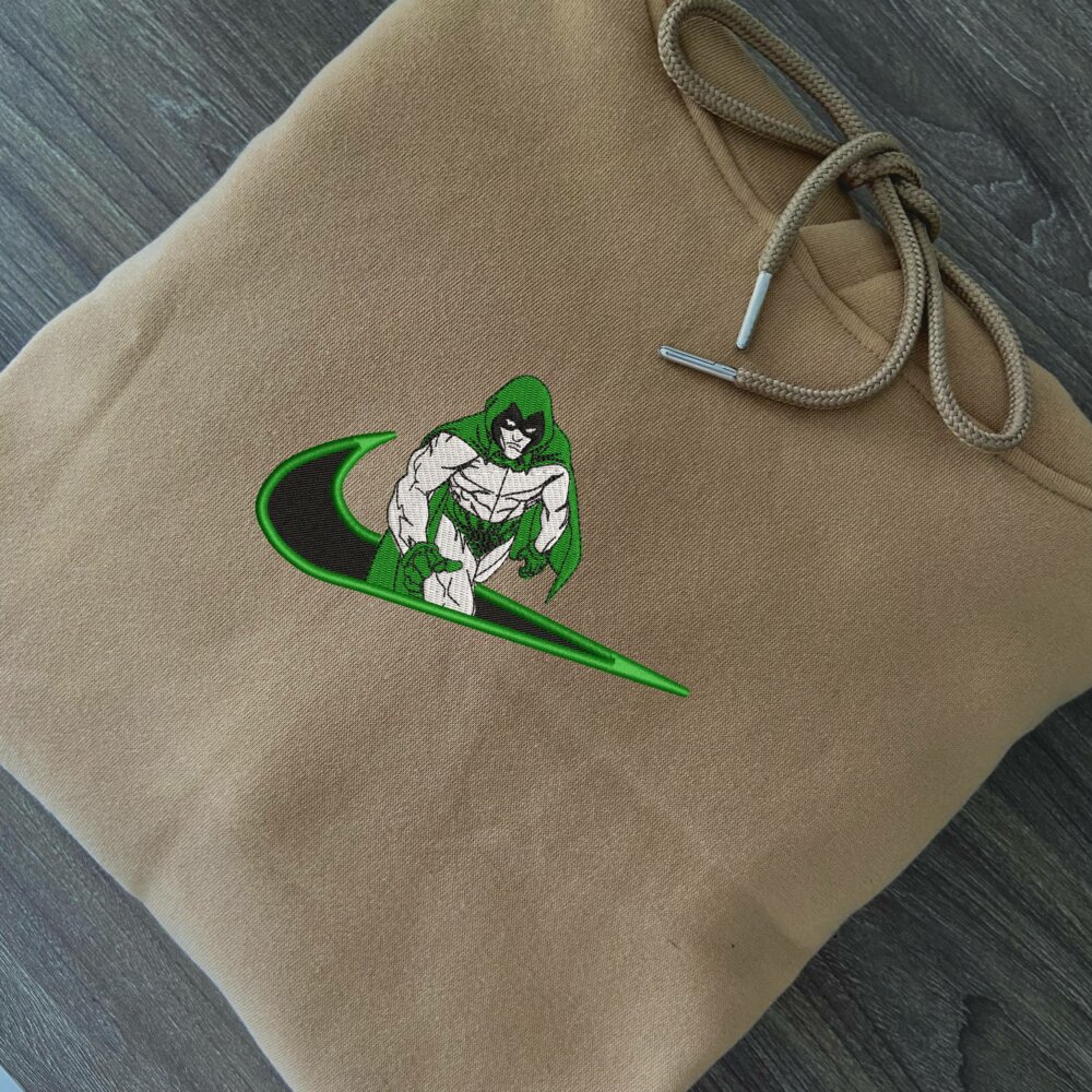 Vengeful Spirit Embroidered Hoodie Sand (2)