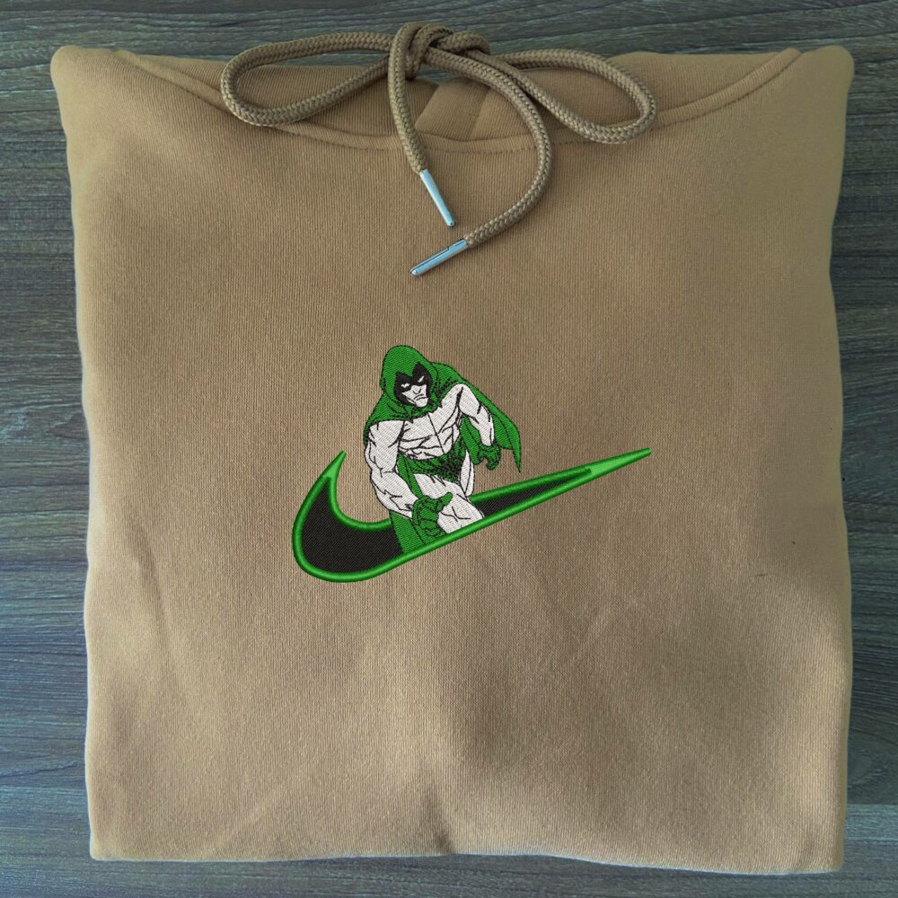 Vengeful Spirit Embroidered Hoodie Sand (3)