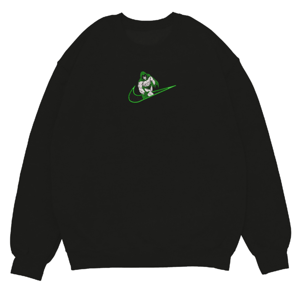 Vengeful Spirit Embroidered Sweatshirt Black