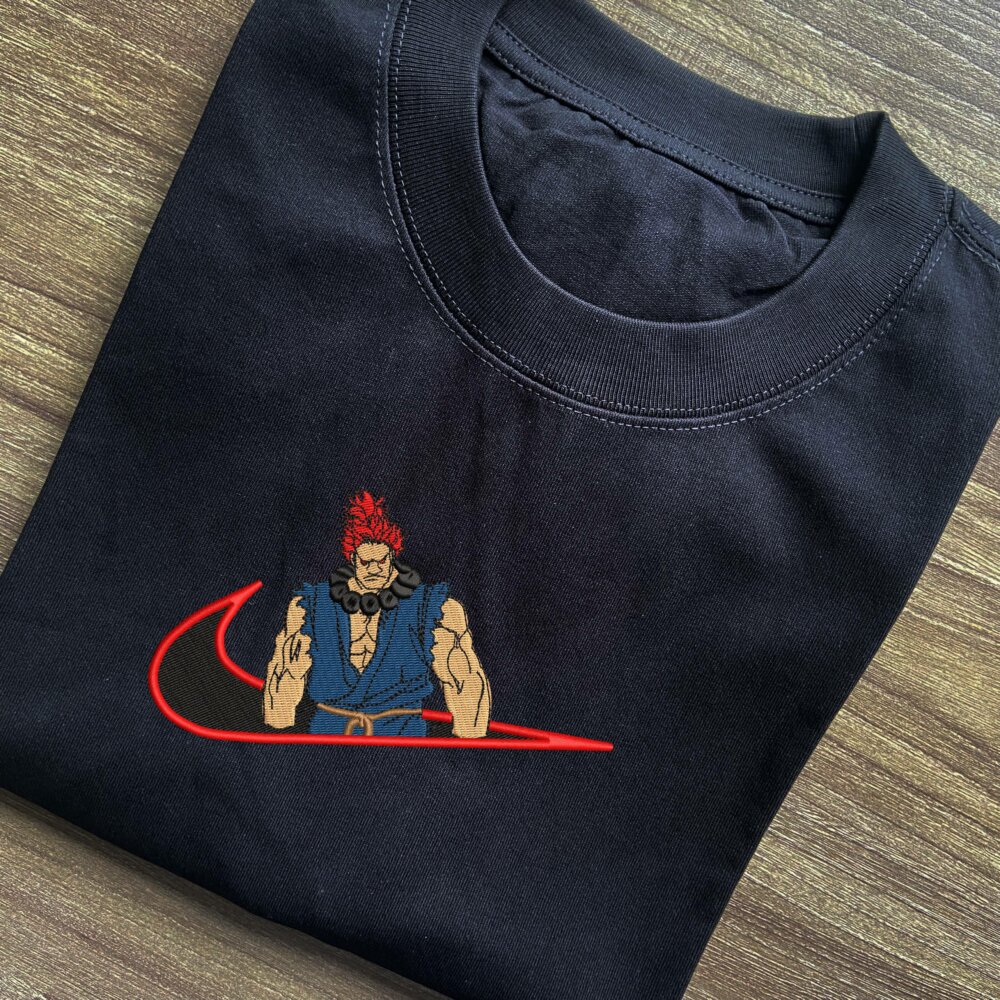 Akuma Embroidered T-shirt 5 Akuma Embroidered T shirt (1)