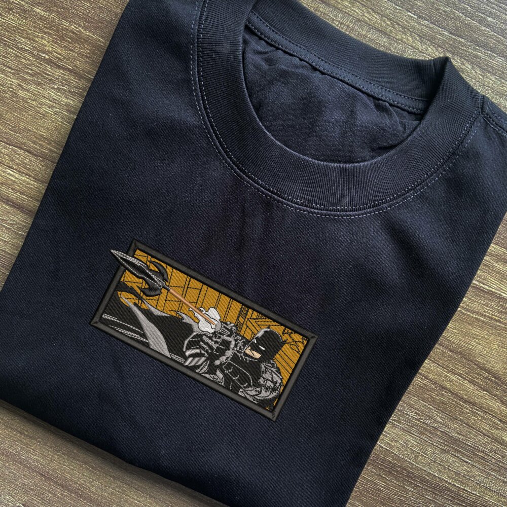 Armored Avenger Embroidered T shirt (1)