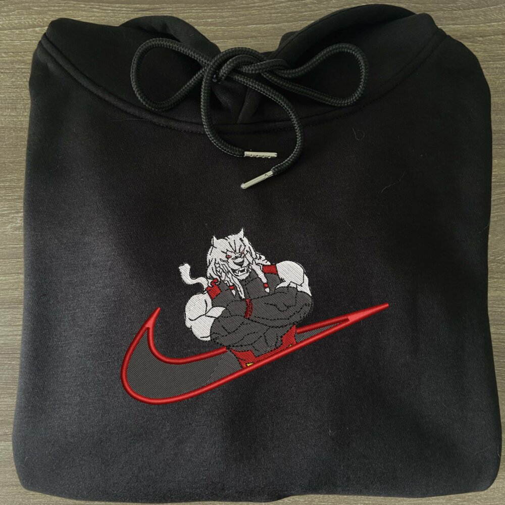 Battle Beast Embroidered Hoodie Black (3)