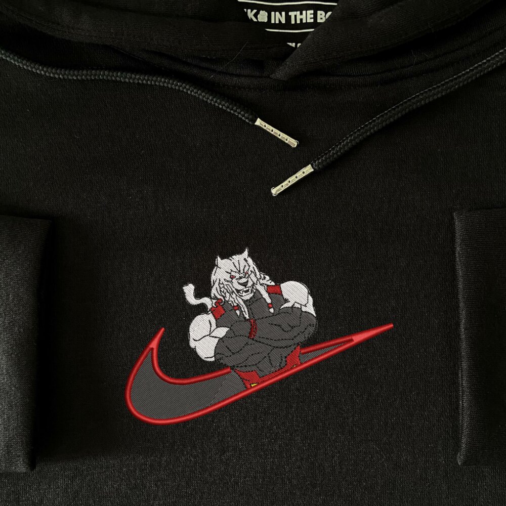 Battle Beast Embroidered Hoodie Black (4)