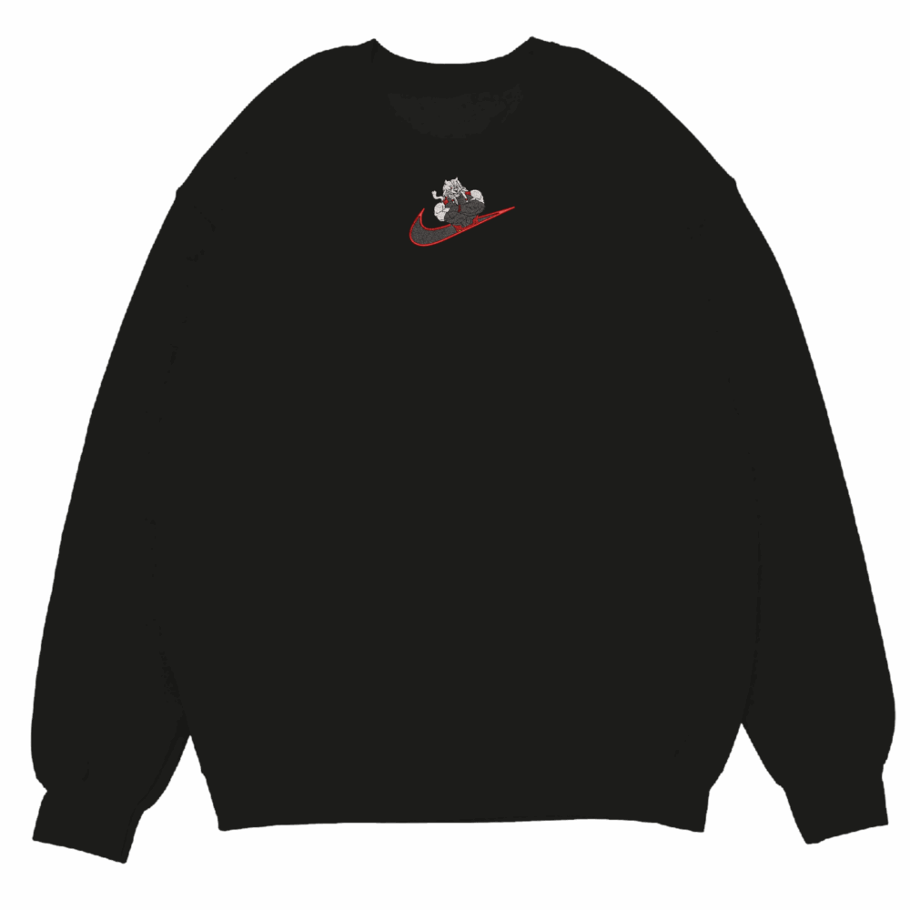 Battle Beast Embroidered Sweatshirt Black