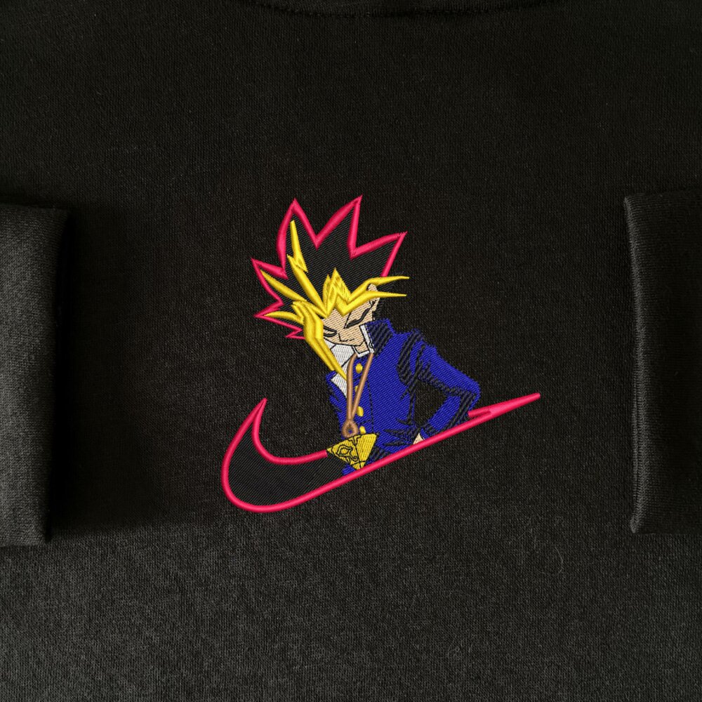 Card Champion Embroidered Hoodie Black (1)