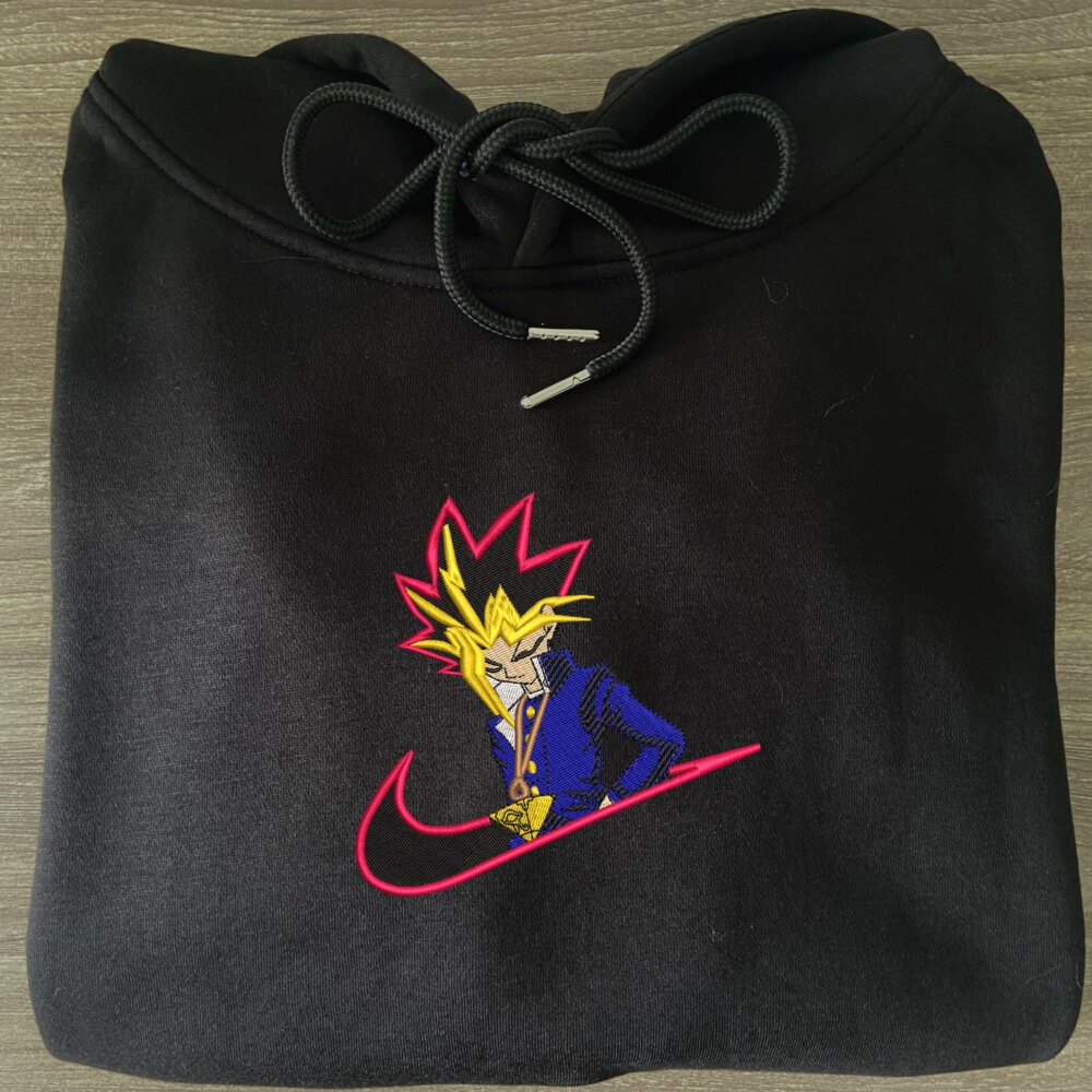Card Champion Embroidered Hoodie Black (3)