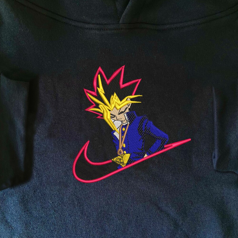 Card Champion Embroidered Hoodie Navy (1)