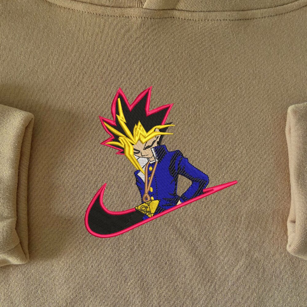 Card Champion Embroidered Hoodie Sand (1)